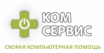 Логотип сервисного центра КомСервис